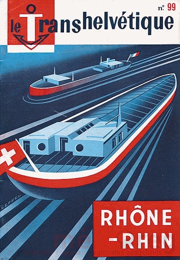 Die Titelseite der Zeitschrift Le Transhelvetique Nummer 96, 1947