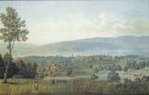 Büren an der Aare, um 1800