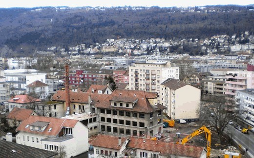 Die ehemalige Pianofabrik Burger&Jacobi in Biel, 2010