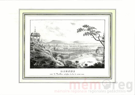 Der Pavillon und das Ufer des Bielersees