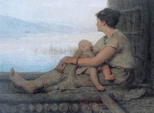 Die Pfahlbauerin
