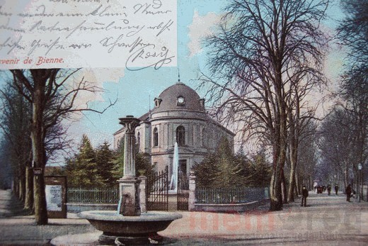 Das Museum Schwab an der Pasquart-Allee in Biel