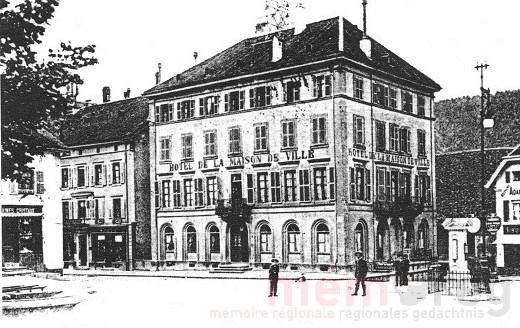 Das Hotel de la Maison de Ville in St.-Immer