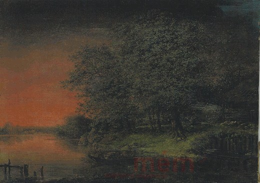 Zusammenfluss von Aare und Zihl bei Meienried, um 1770