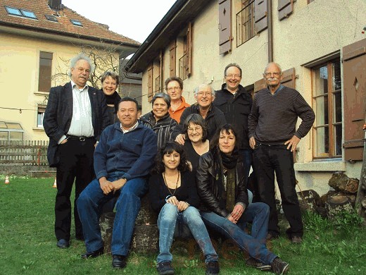 Aktive Mitglieder des Städtepartnerschaftsvereins Biel-San Marcos