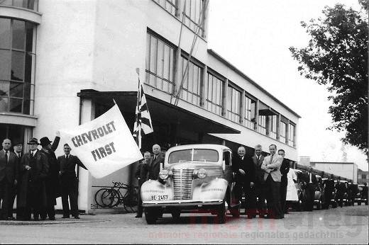Der erste in Biel montierte Chevrolet