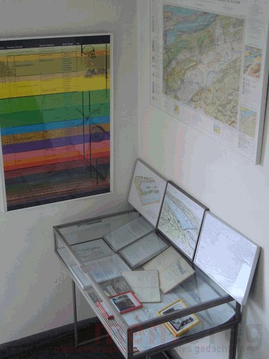 Ausstellung zu Max Antenen, geologische Zeitalter
