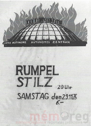 Ein Konzert im AJZ Biel, 1975
