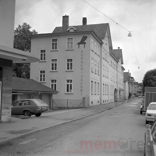 Die Pianofabrik Burger & Jacobi in Biel, 1974