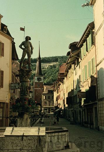 Gasse in La Neuveville