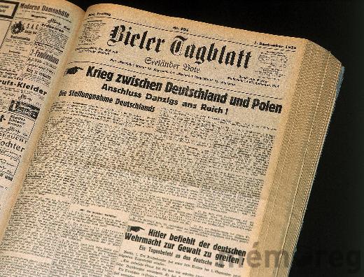 Der Beginn des Zweiten Weltkriegs, erster September 1939