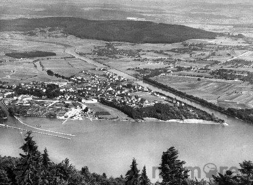 Nidau von Magglingen aus gesehen
