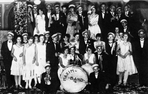 Jubiläumsball der «Gymnasia Biennensis», 1928