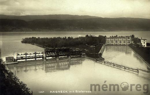 Kraftwerk Hagneck um 1930