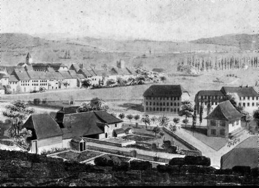 Die Indienne-Manufaktur «Verdan & Cie» in Biel, um 1820