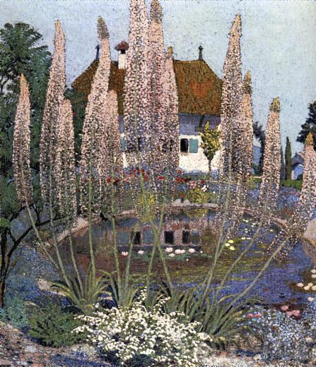 Philippe Robert, Das Haus des Künstlers in Leubringen, 1930