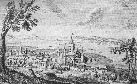 Die Stadt Nidau 1742