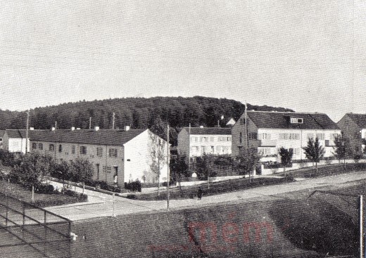 Genossenschaftsbauten im Möösli, um 1932