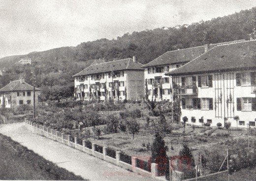 Genossenschaftswohnungen der BIWOG an der Sonnhalde in Biel, 1932