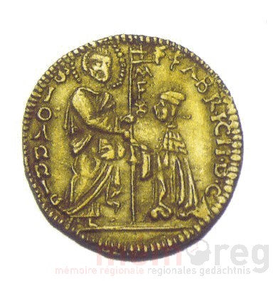 Eine Goldmünze aus Rhodos, 1513-1521
